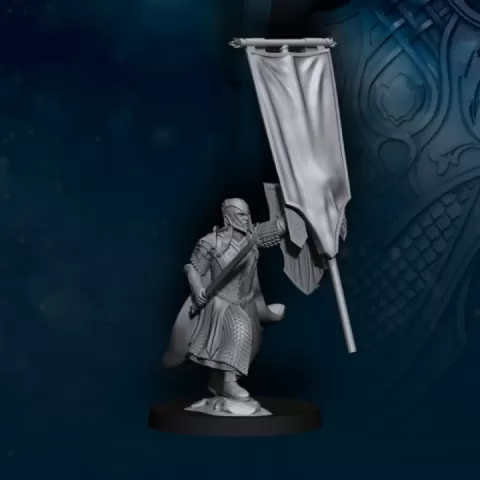 Armoured Wood Elf Banner | Wood Elves | Fantasy by Davale Games ©