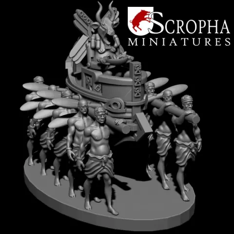 Carthaginian procession by Scropha Miniatures
