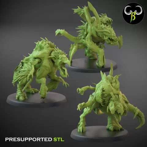 Fallen Creatures by ClayBeastCreation