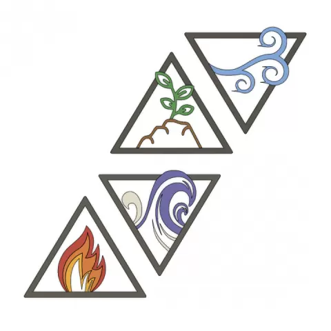 four elements by Paul