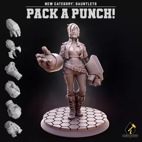 Arcane Gauntlet Warrior by Eldritch Foundry
