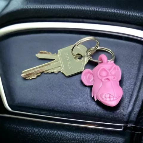 Bored Ape Head Keychain