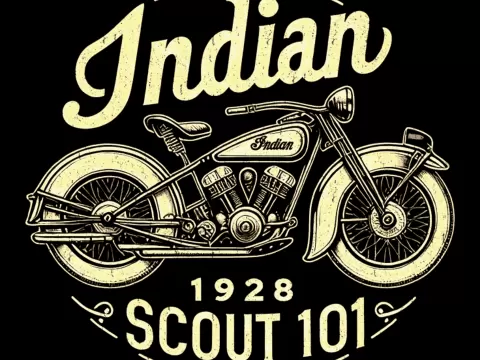 Indian Scout 101 - Filament Painting (HueForge)