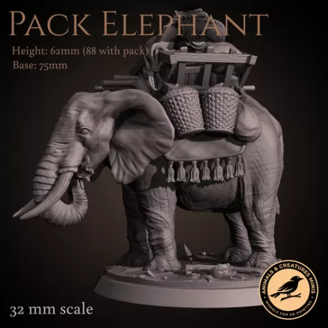 Pack elephant