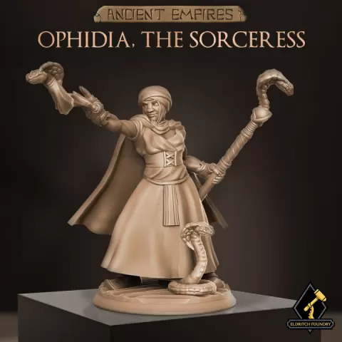 Ophidia the Sorceress by Eldritch Foundry