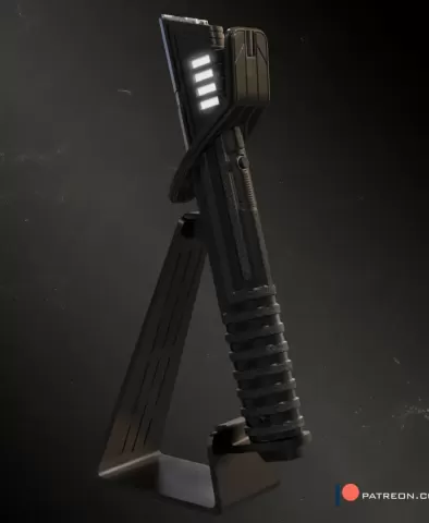 Darksaber with stand