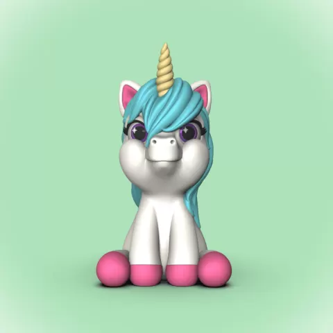 Cute Unicorn -V2 (NO SUPPORTS)