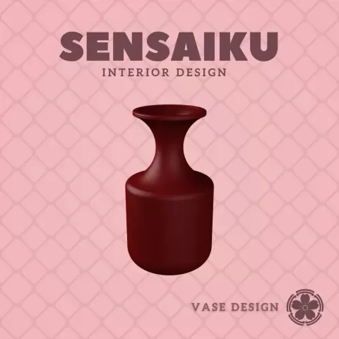 291. Cylinder 291 - Tumbler Bottle Vase Custom Vase Design - Ikebana Home Decoration