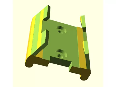 Screwless finderscope mount