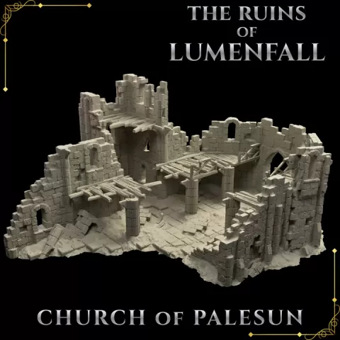 The Ruins of Lumenfall - Church of Palesun by Grimrot Collective