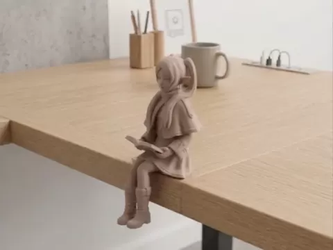 Frieren Sitting