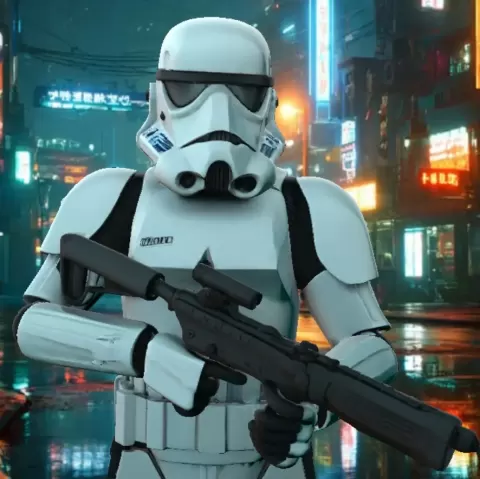 Stormtrooper bust - Foxtrot007