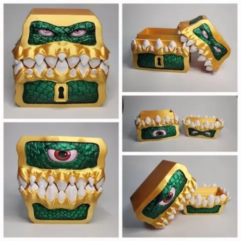 Two-faced Mimic storage box