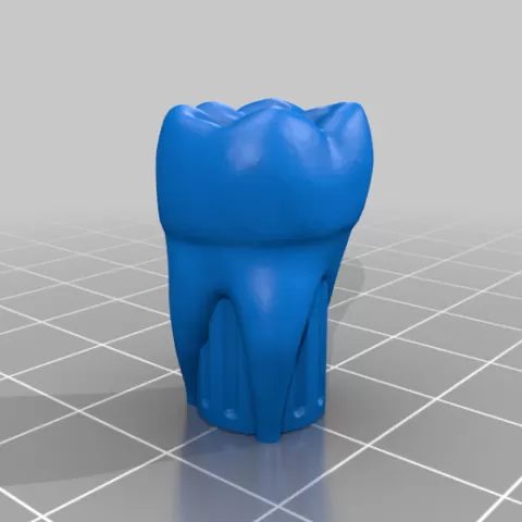 Tooth tire Cap with Threading