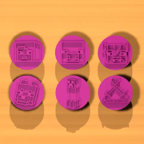 Candy Stamps Minecraft