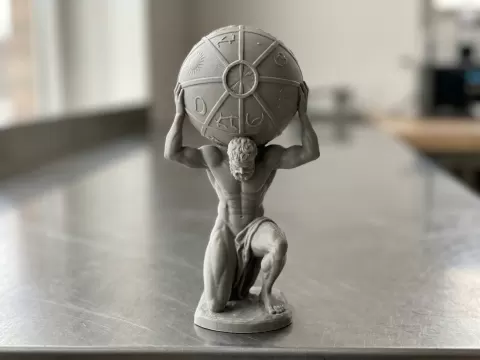 Atlas Holding the Celestial Sphere