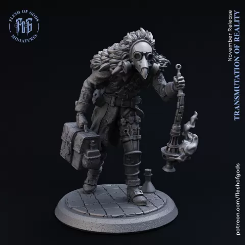Goren Baltumal, the Plague Doctor by Flesh of Gods