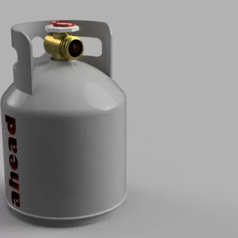 Propane Tank by Ian Jim