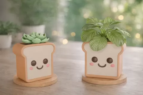 KawaiiBreadPLanter.3mf