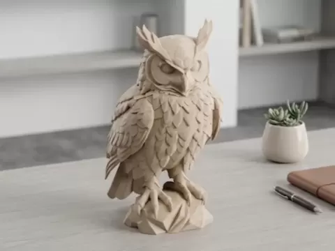 Great horned owl