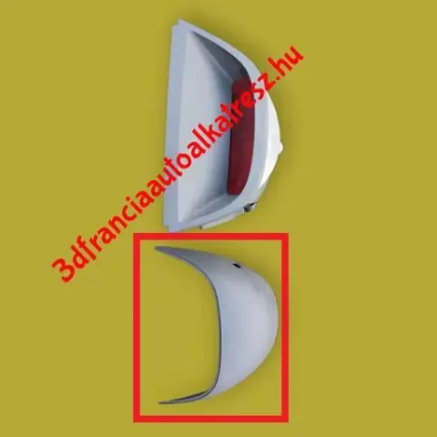 Hátsó féklámpa burkolat Renault Thalia, Szimbólum 2122000564 - "kozo"