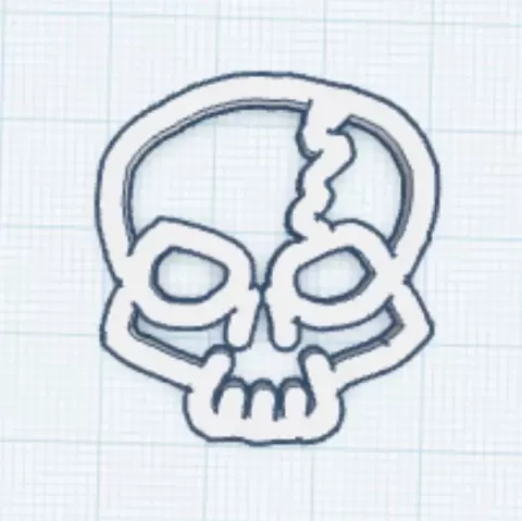 Skull Charm - PineKone