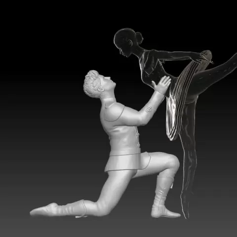Nutcracker Dance Poses boy 1 - Gigi toys