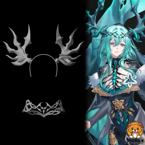 Lady Nifle- Horns and Diadem - Duet Night Abyss Cosplay Prop - Shokos 3D Prints
