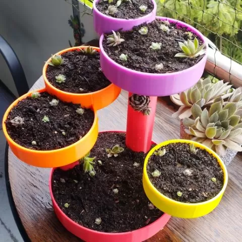 Tiered Flower Pot / Multi-Level Plant Stand