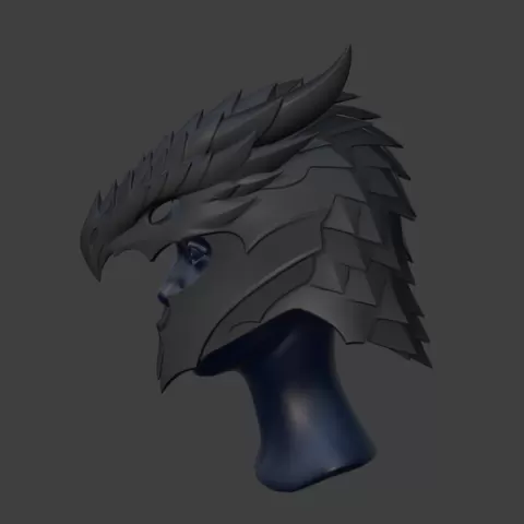 Dragon Head Helmet
