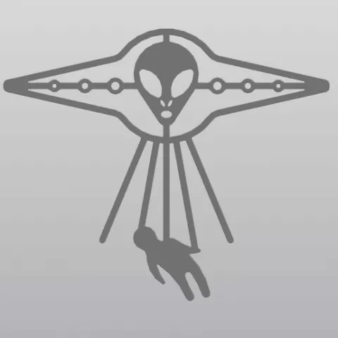 UFO Wall decor