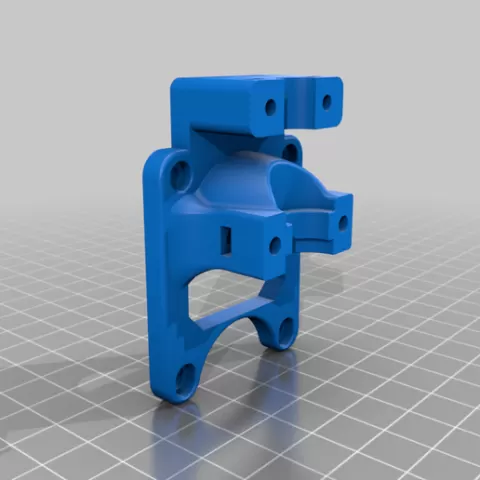 Geeetech A10,20,30 E3D V6 Mount v1.stl