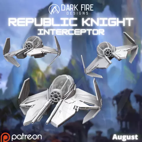 Republic Knight Interceptor by Dark Fire Designs