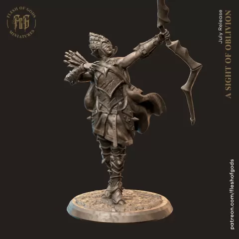 Safrya Eye-Servant, The Blind Archer by Flesh of Gods