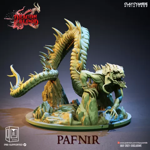 Pafnir by Clay Cyanide Miniatures