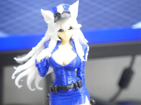 Anime Catgirl Cop