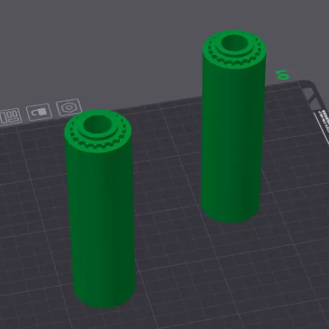 Footpegs for Stealth Bomber Frame