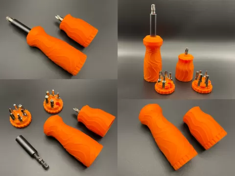 Screwdriver | With internal bit organizer
