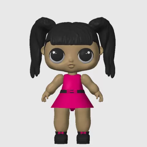 QB LOL doll (Articulated & Multicolor)
