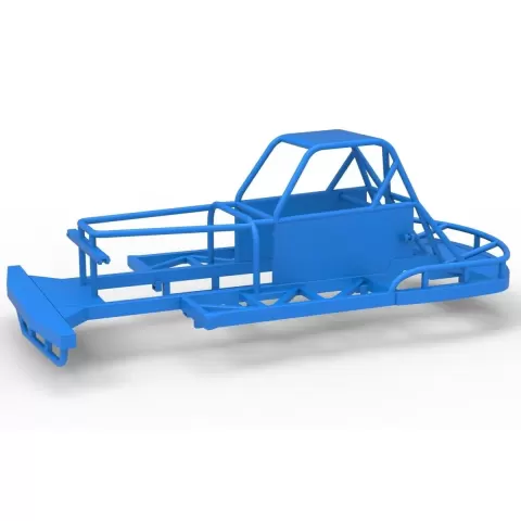 Frame of New Zealand Vintage Stock car Scale 1:25 - 3DTechDesign
