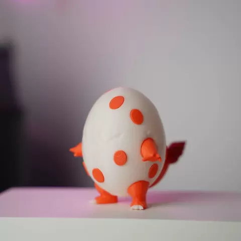 Charmander Egg - Multipart - PressPrint
