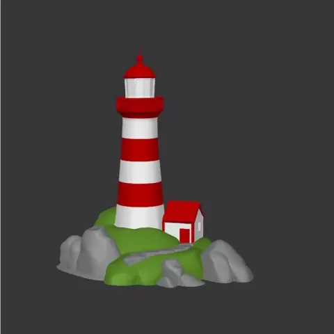 lighthouse decor - Mr3DBeast