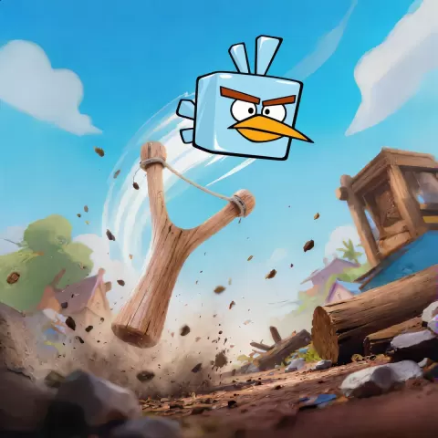 Ice Bird Angry Birds