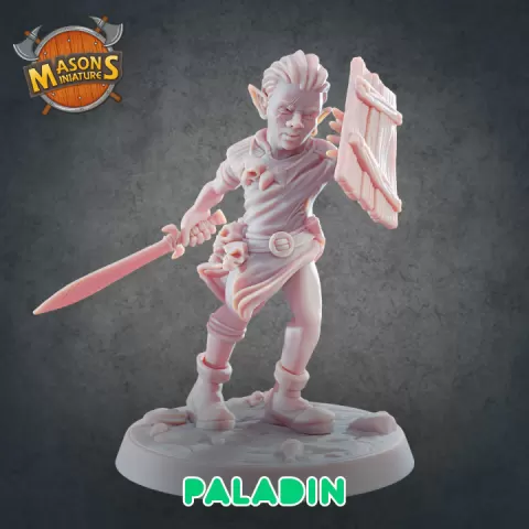 Goblin Paladin by JHC