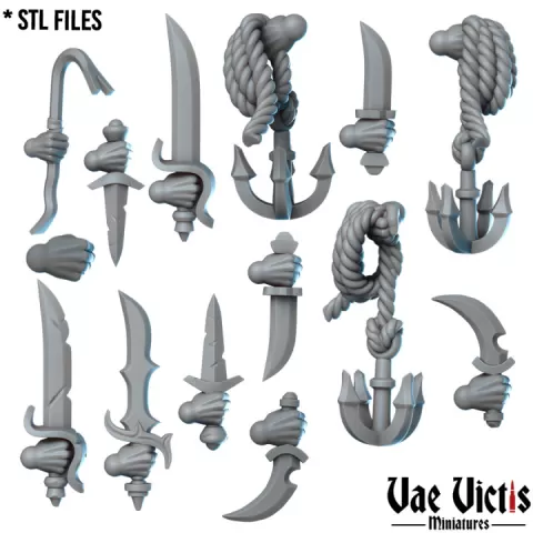 The Modular hands by Vae Victis Miniatures
