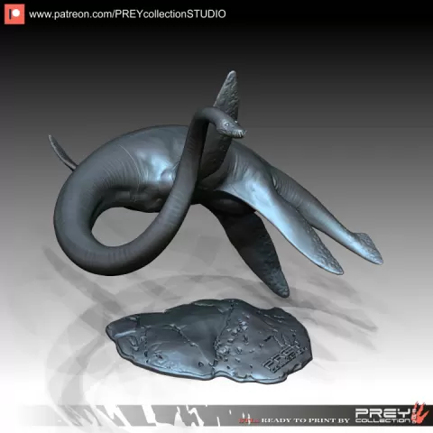ELASMOSAURUS by Alex