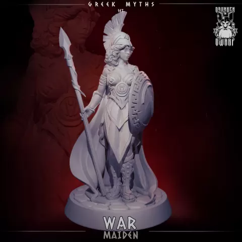 War maiden by DrunkenDwarf
