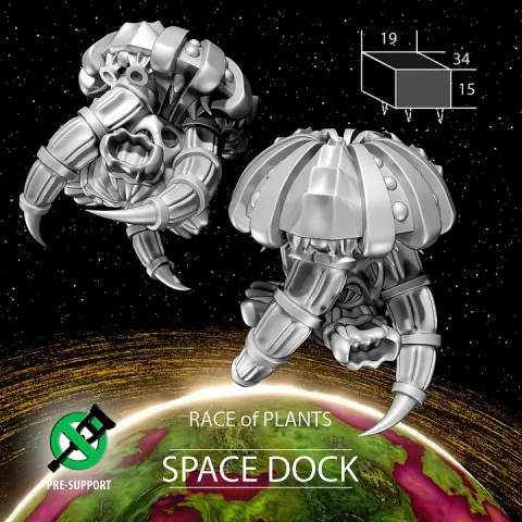 SPACE DOCK for Plants Race by ИVAN