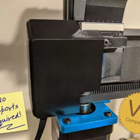Sidewinder X1 V4 - Left X-Axis Cover by Code and Make