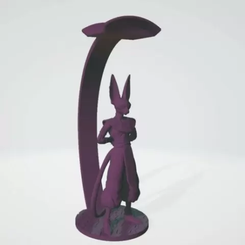 Beerus headphone stand